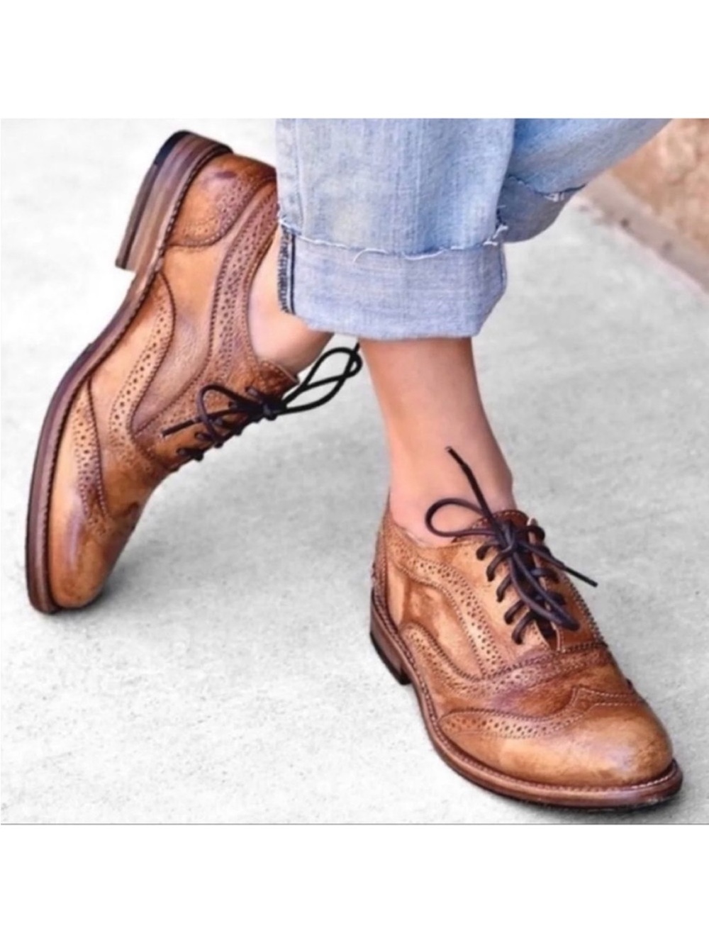 Bed Stu Lita Oxford Shoes Size 8